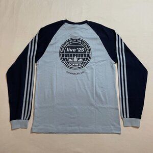 Oasis Live '25 Tour Adidas Longsleeve Tee “Los Angeles” Exclusive MEDIUM